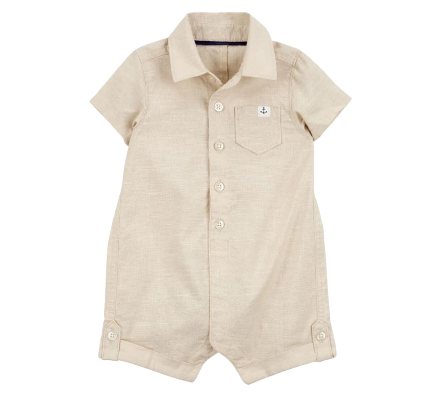 Romper 12M 1S428310 Beige Carter’s