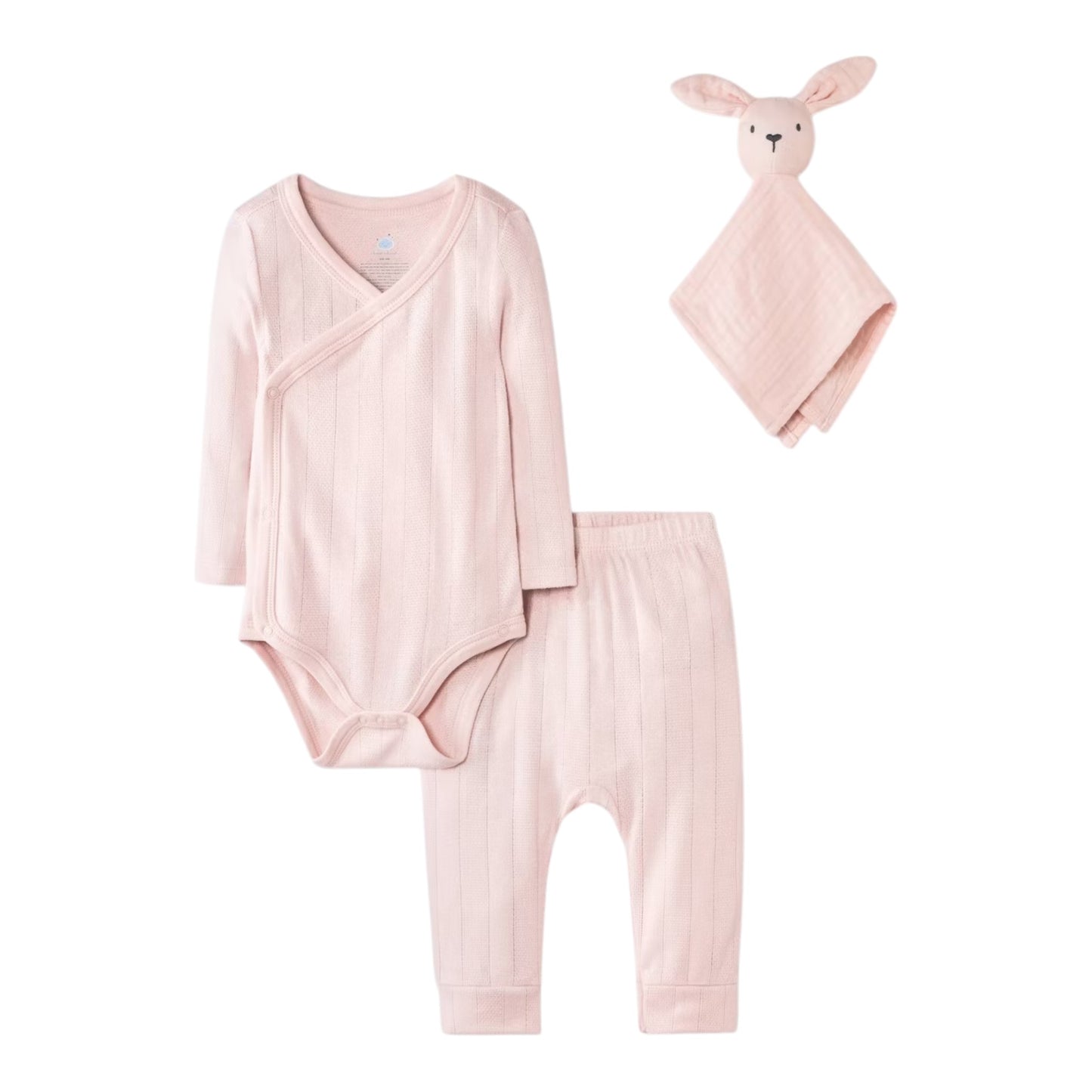 Set 3P Niña 0L846E Cloud Island Rosa Conejita