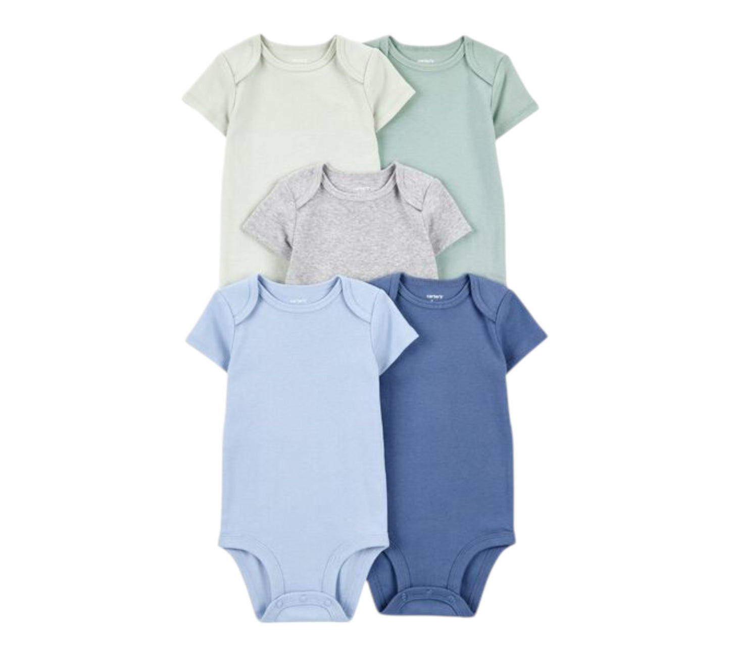 Pañaleros 12M 1T009010 Carter's Azul Liso