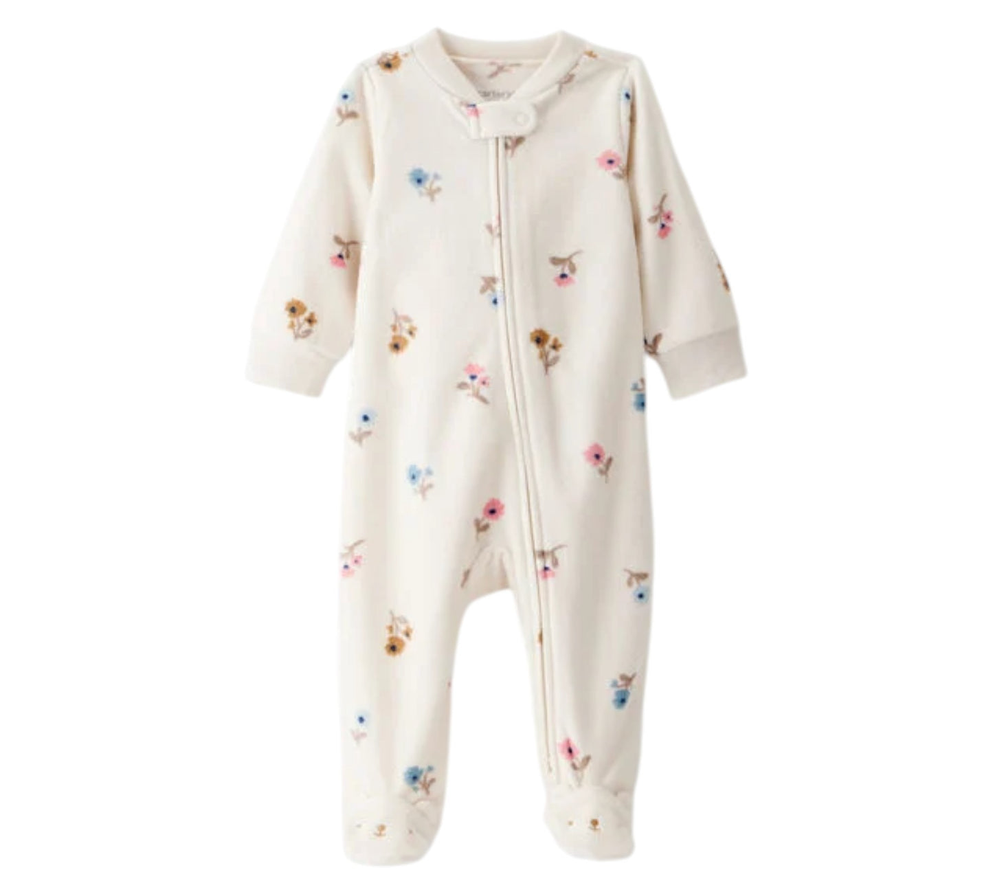 Mameluco RN 1T611010 Flores Beige Carter's