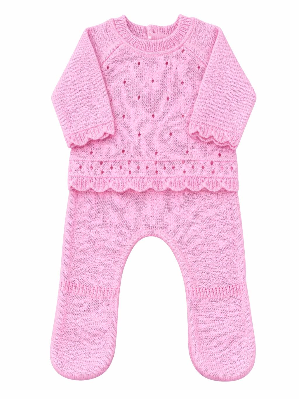 Set Tejido 2P Niño Niña Varios Colores Pasteles