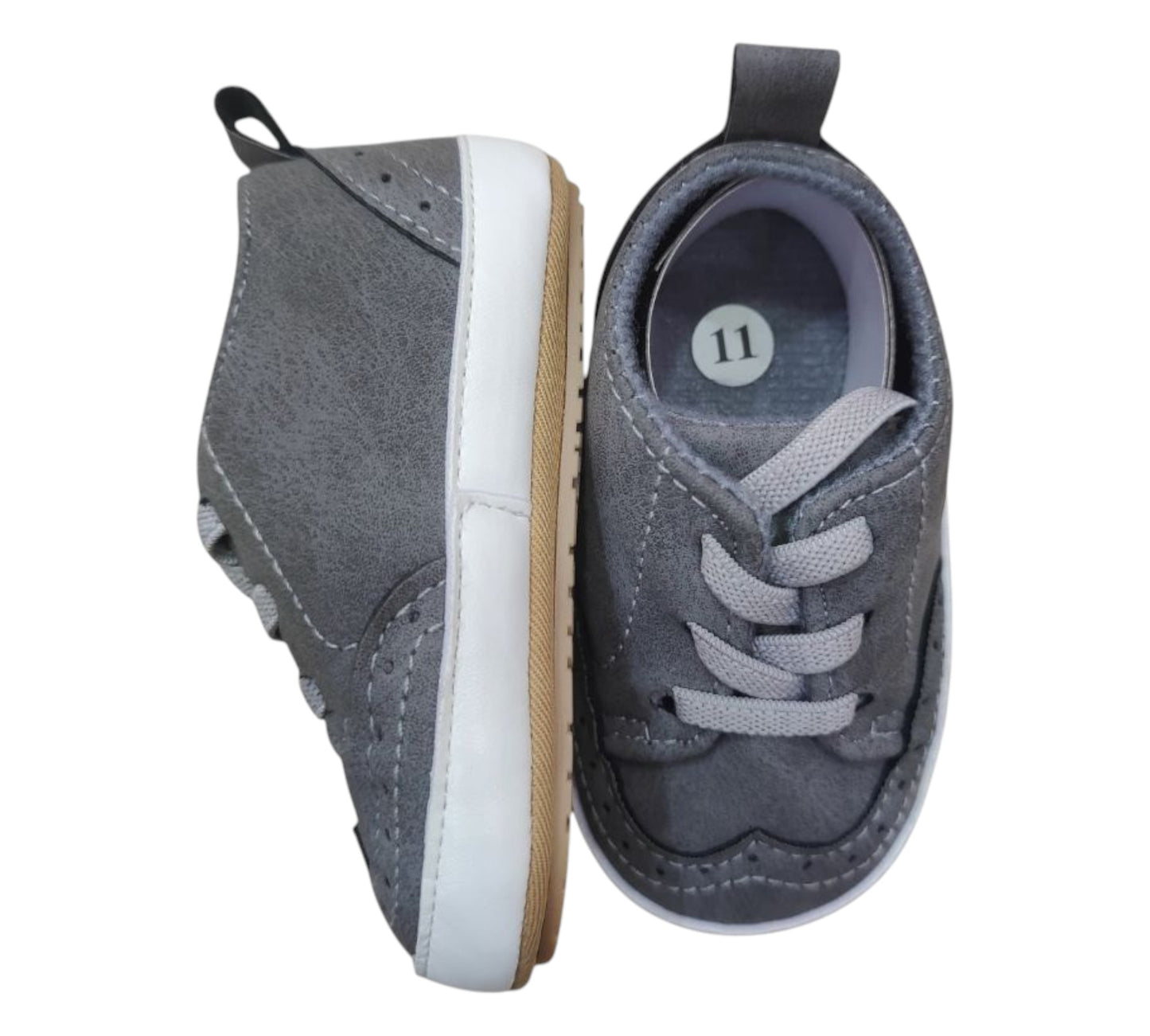 Zapatos Sneakers 11MX BBW7087 Gris Baby Fashion Suela Flexible