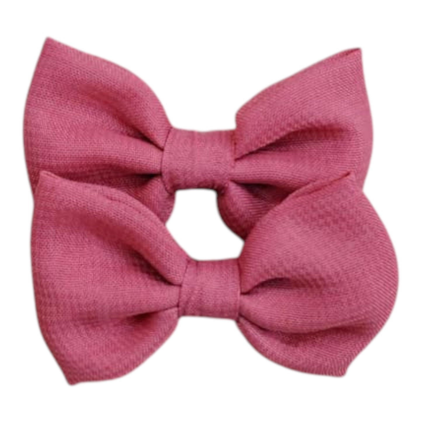 Moño Mini Tela Par 4cm SHIFON