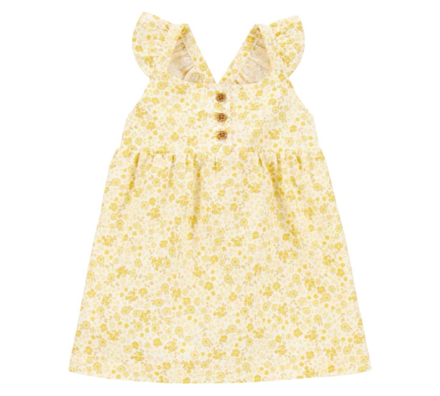Vestido 18M 1S530510 Flores Amarillo