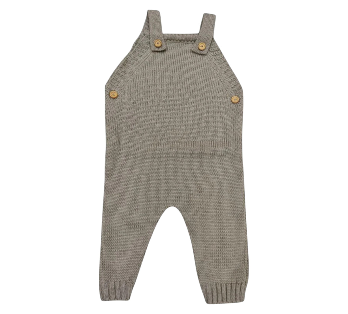 Jumpsuit Tejido Cafe 0/3M