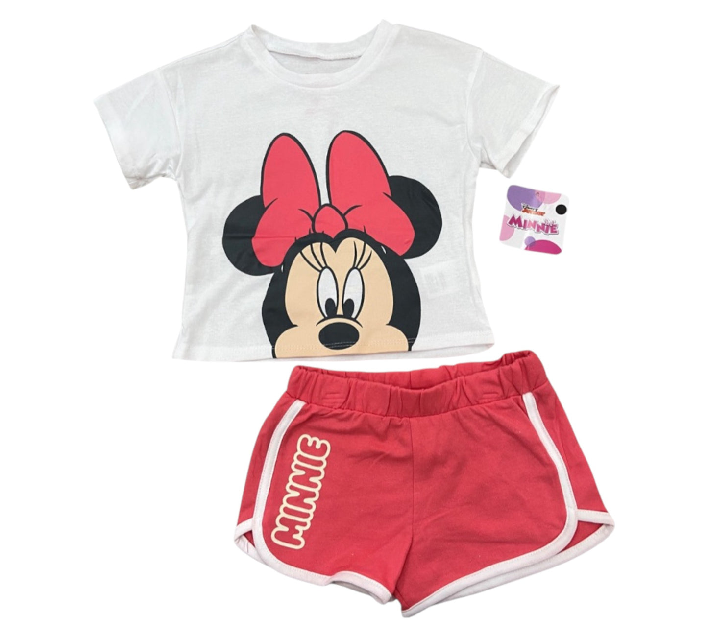 Set 2P 3T Disney junior Minnie coral