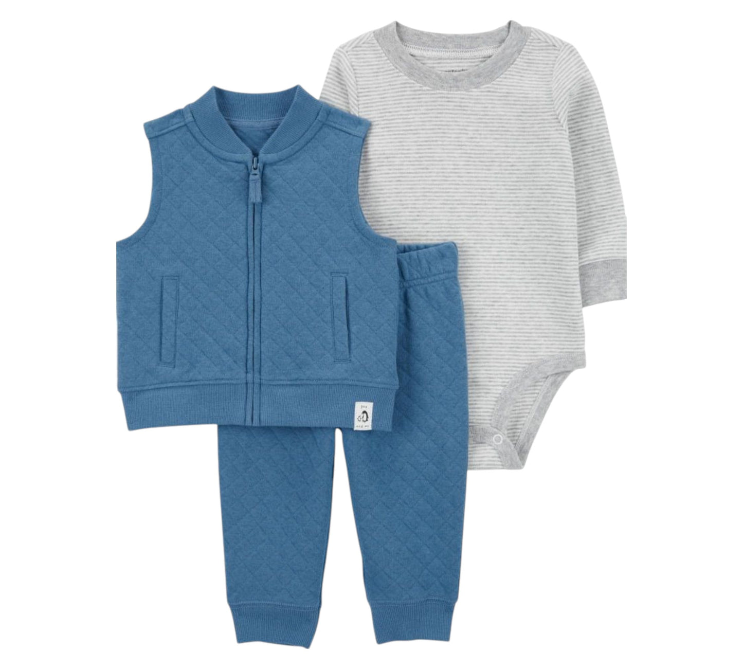 Set 3P 09M 1R981010 Azul Carter's