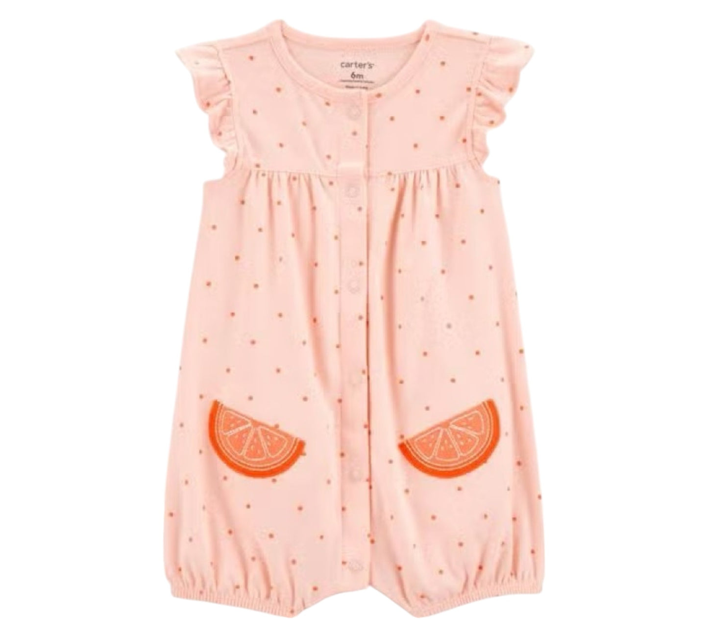 Romper 24M 1S487510 Naranja Carter’s