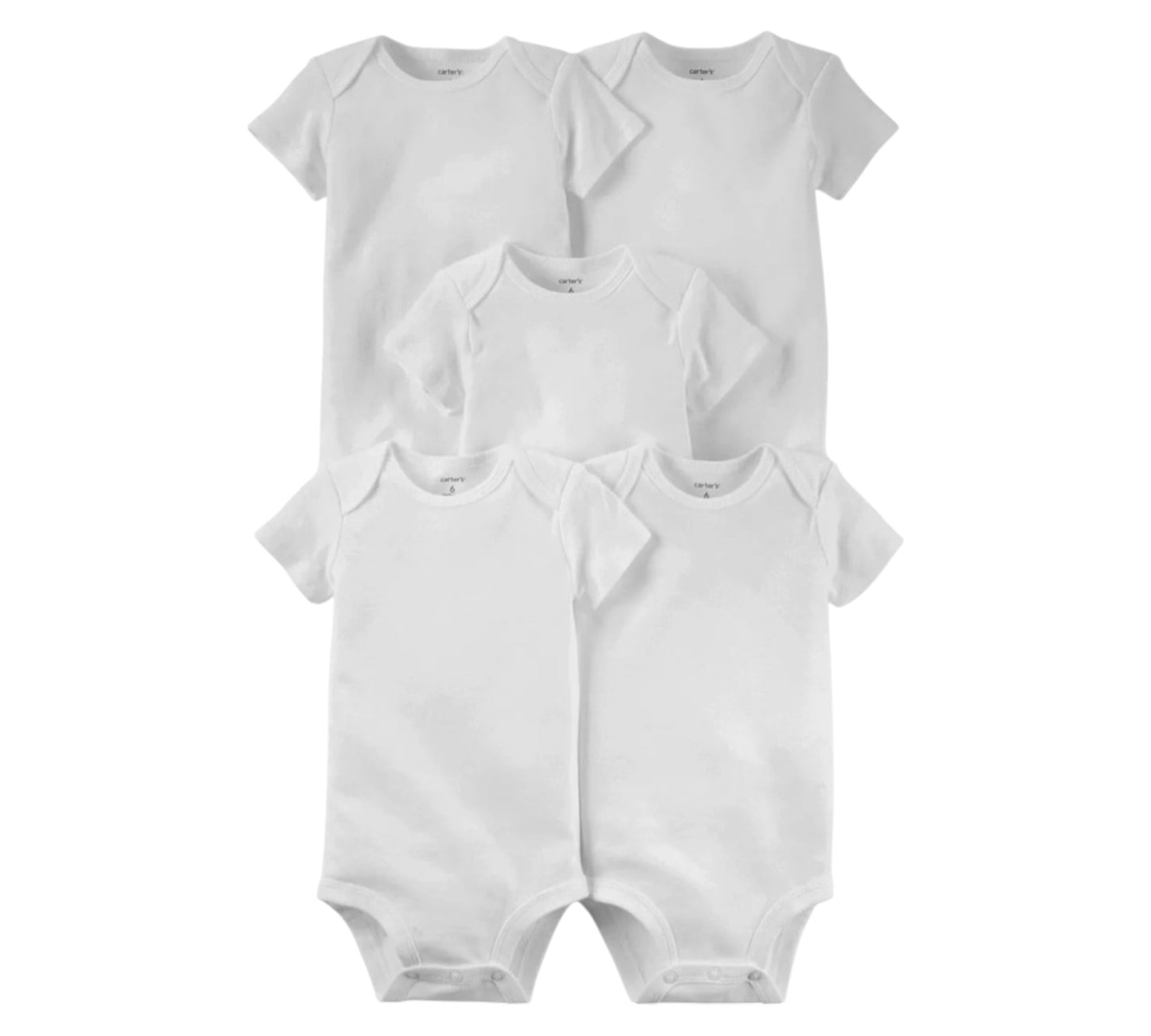 Pañaleros 5P 12M 1L930510 Carters Blancos