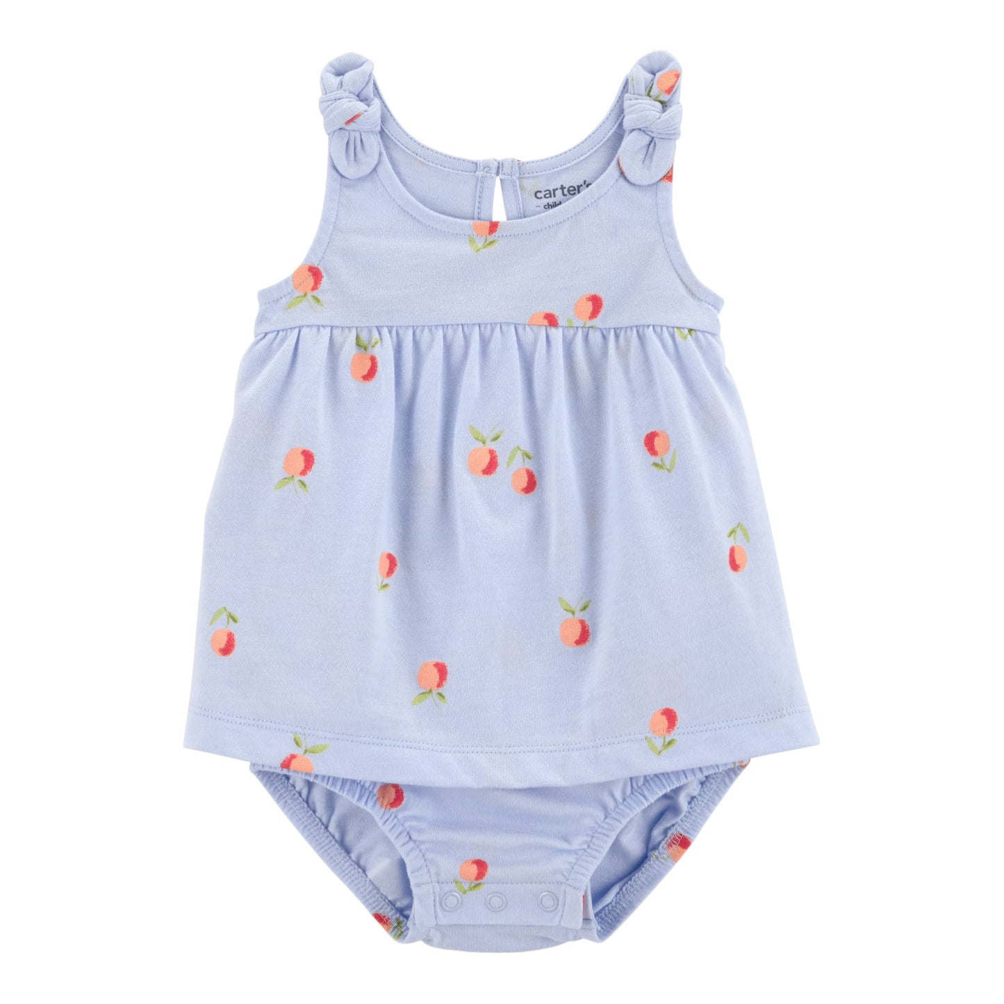 Vestido Niña 1U920210 Carters Azul Duraznos