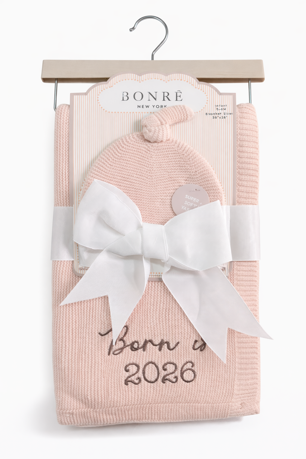 Cobija y Gorro 2P Niño Niña 0-6M Style EGKB43271-ITJ Bonbini