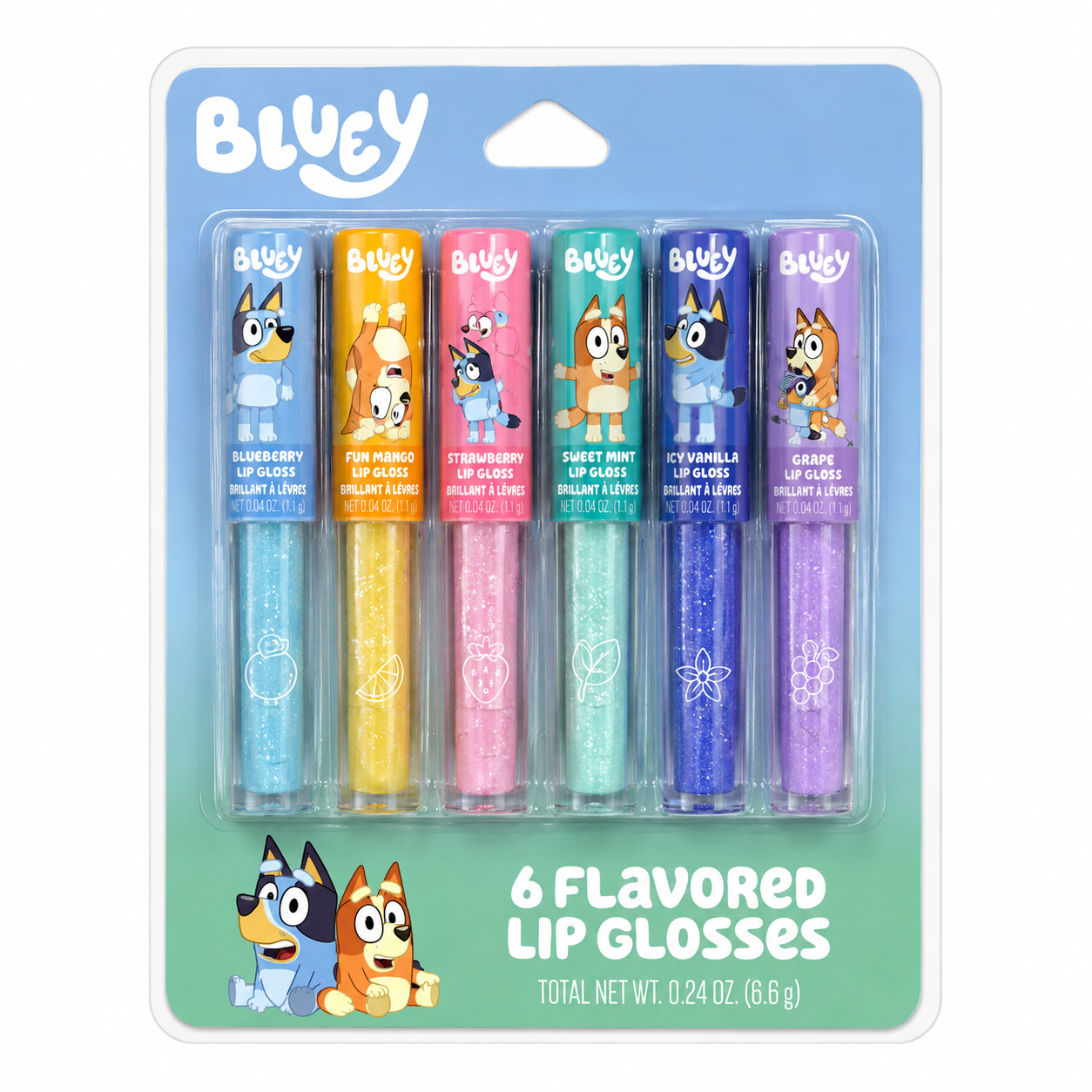 Lip Glosses Bluey 6Pz