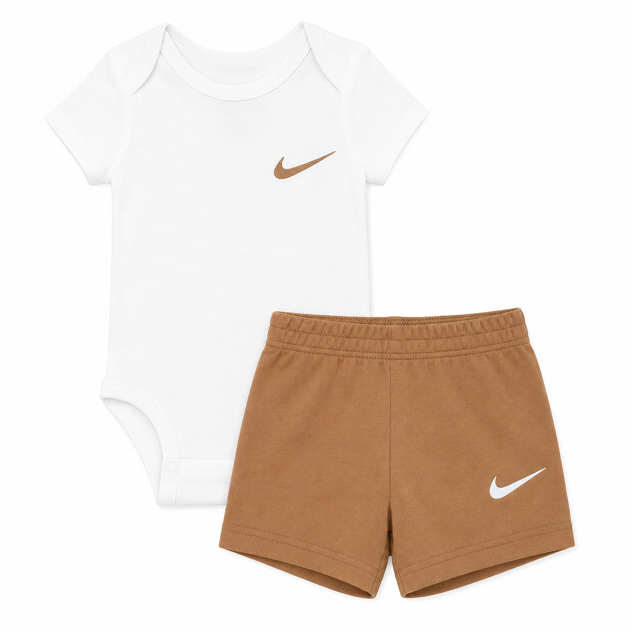 Set 2P Niño 1T160110 Nike Bco Camel