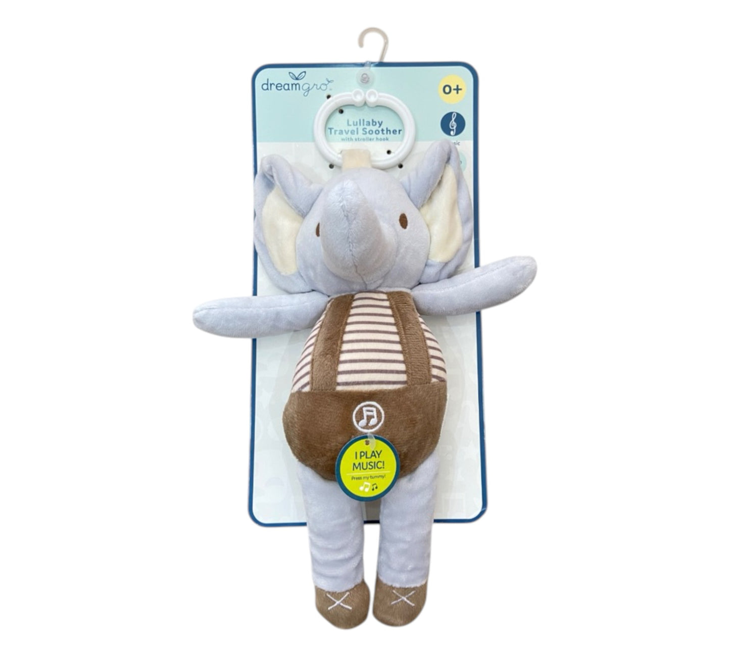 Juguete Musical DH144GY Dream Gro Elefante Gris