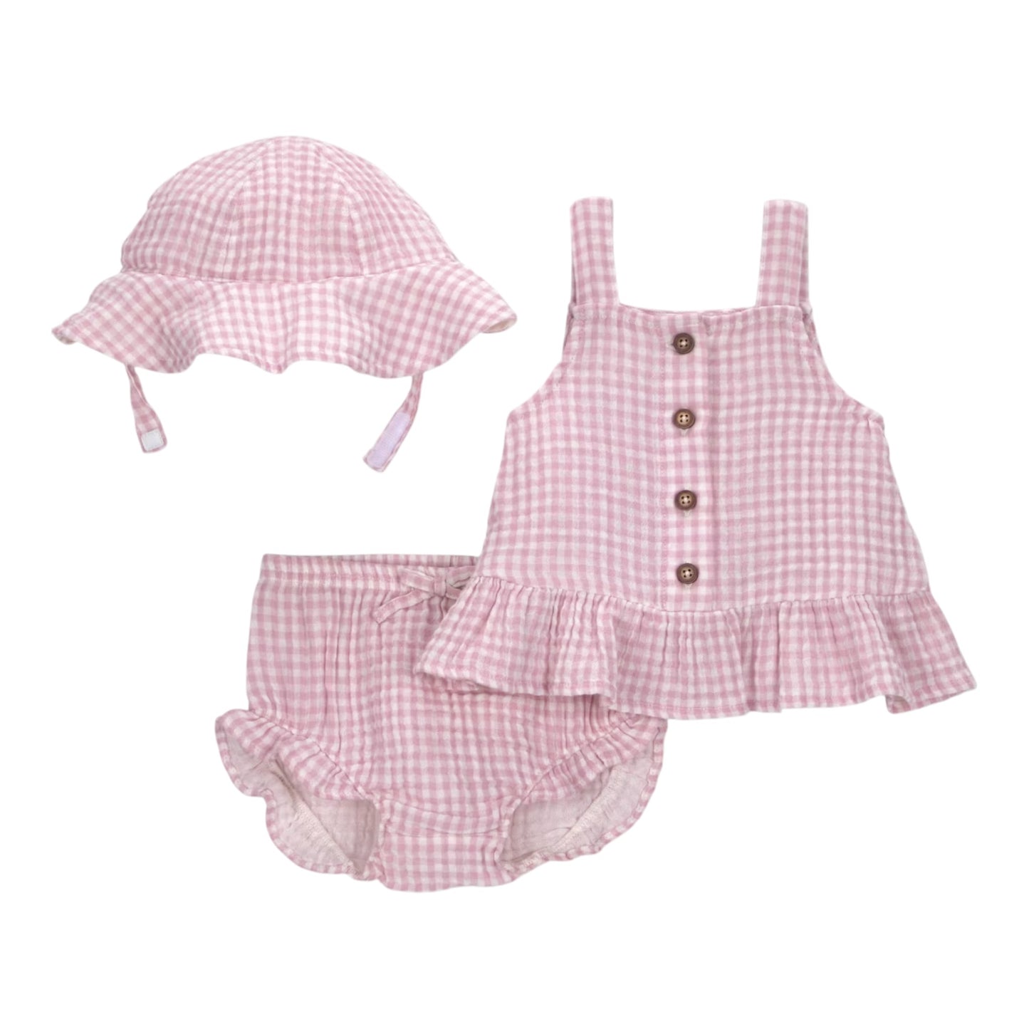 Set 3P Niña 1U804710 Carters Cuadros Lila