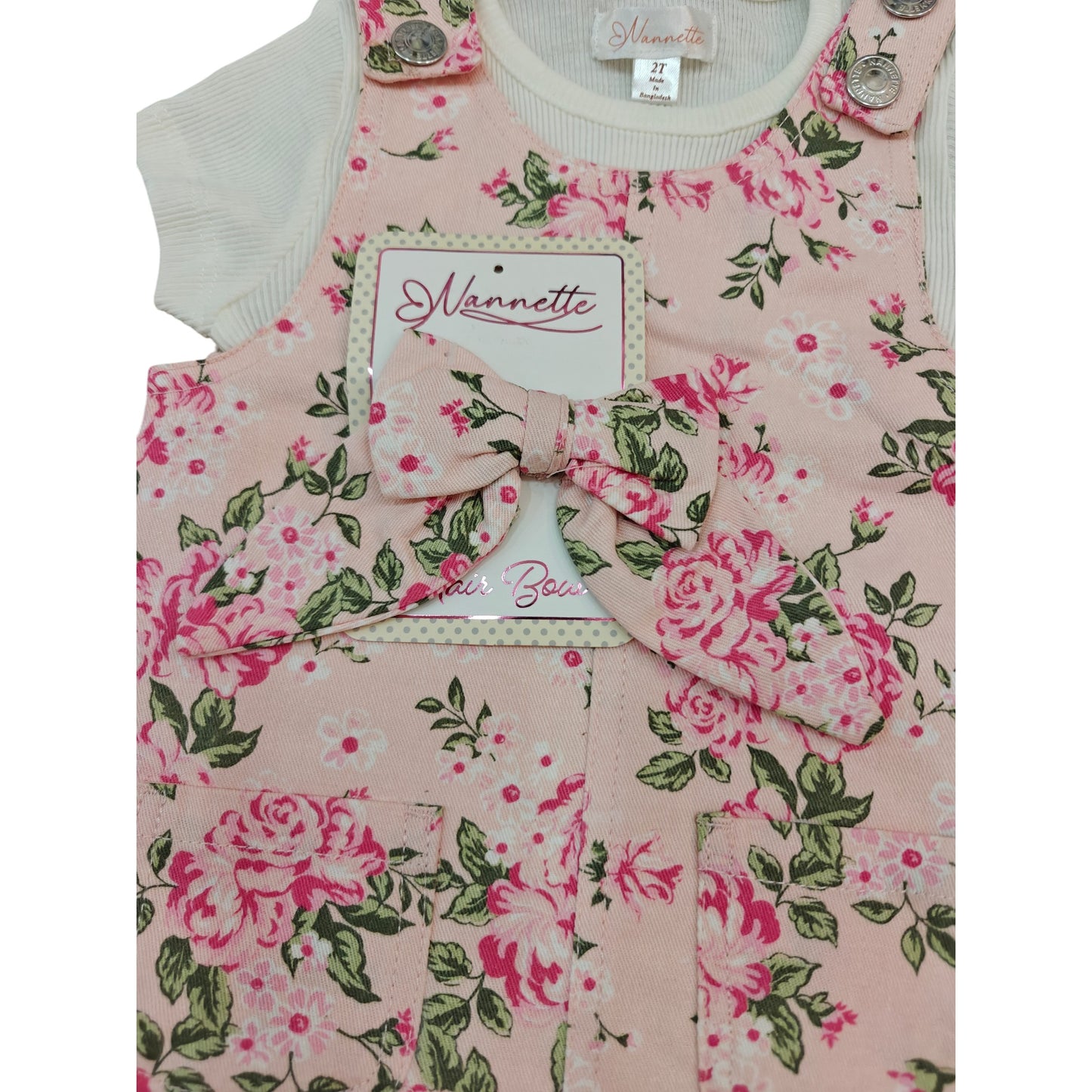 Dressall 3P Niña SCDJ709 Nannette Flores Rosa