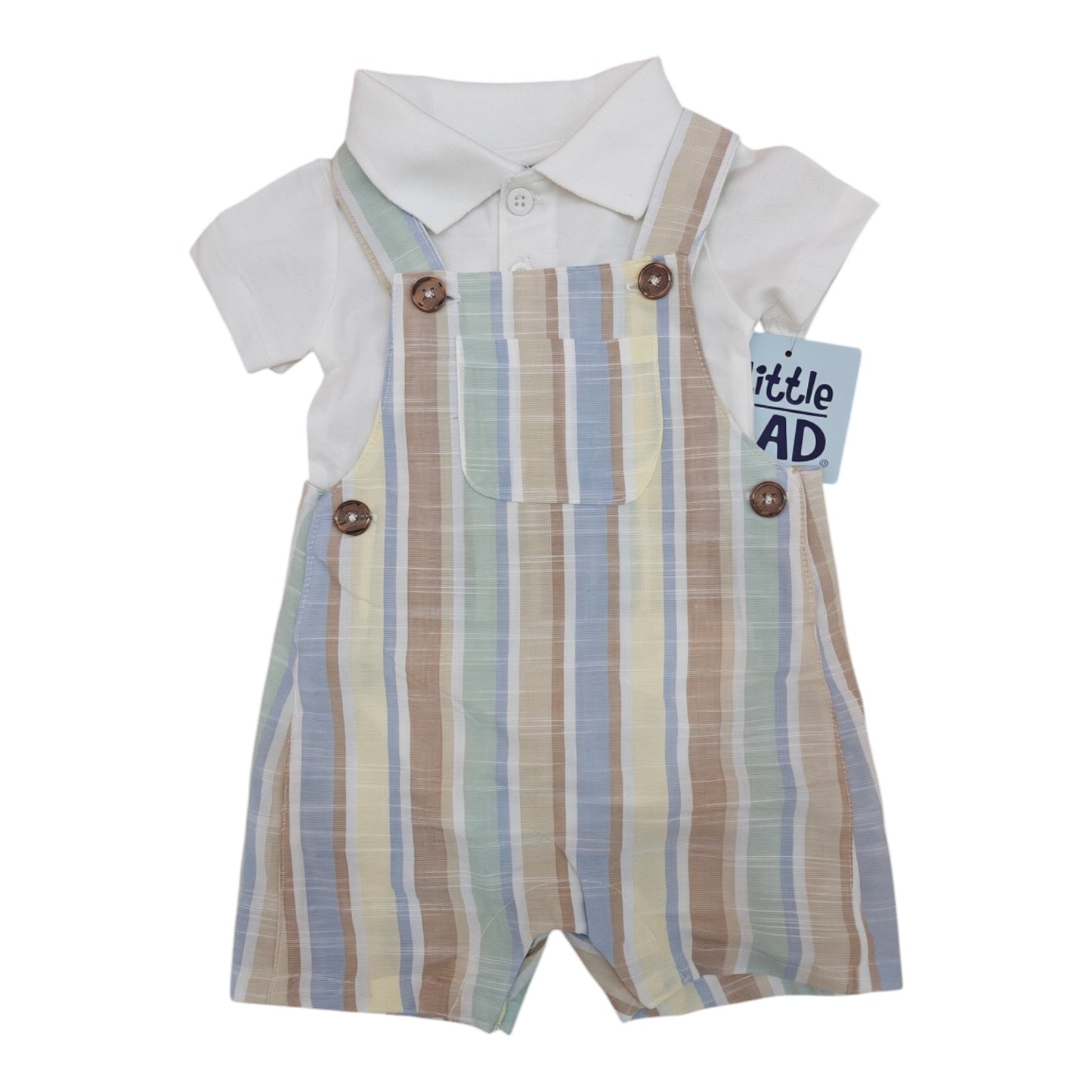 Set 2P Niño WNBE356N Little Las Rayas Colores