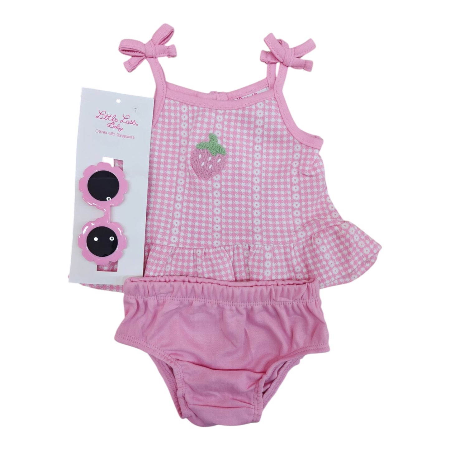 Set 3P Niña WNDE513P Little Lass Lentes Rosa Fresa