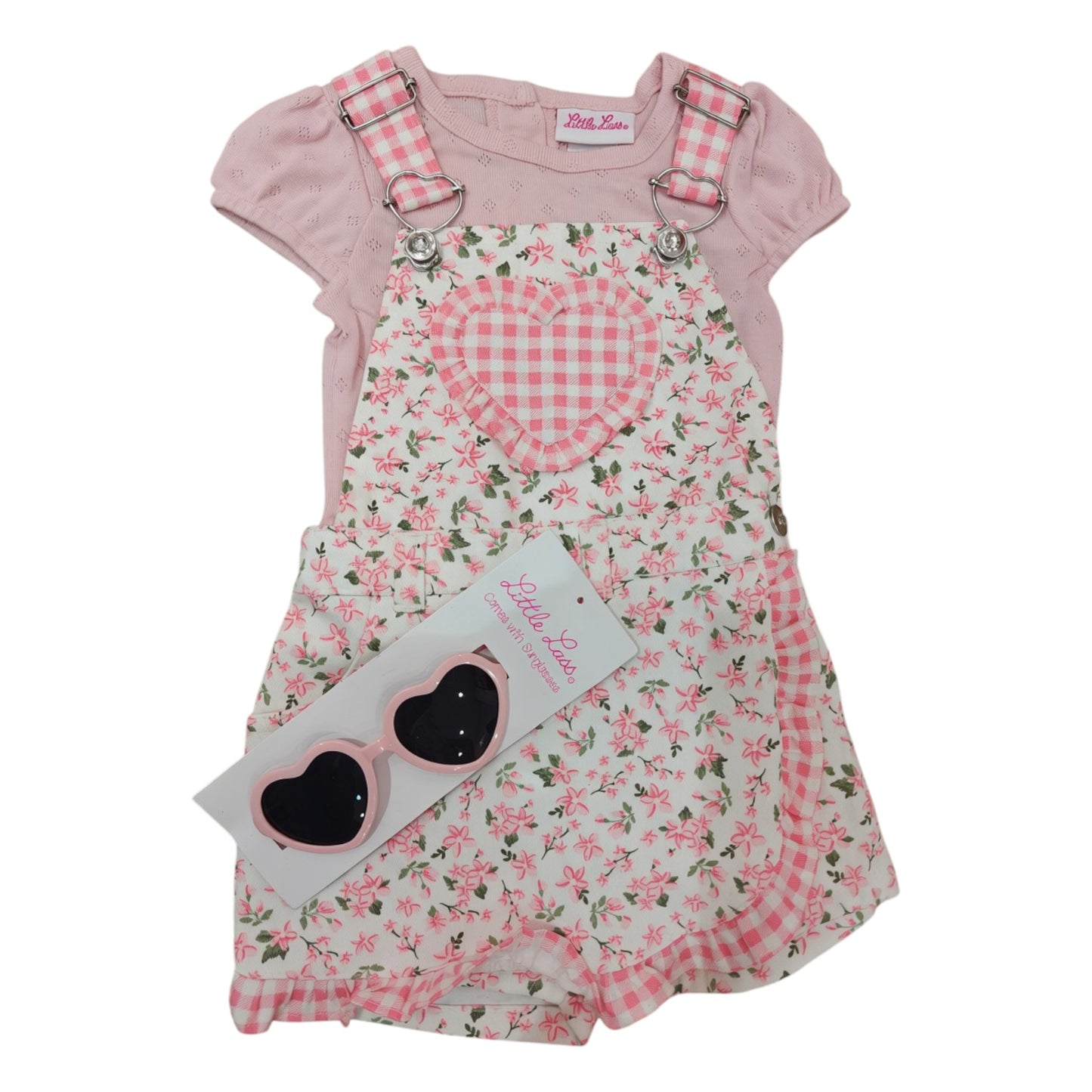 Set 3P Niña WNIE256L Little Lass Shortall Flores