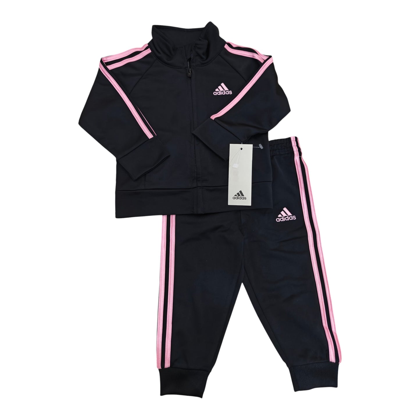 Set 2P Niña AG0253N Adidas Negro Rosa
