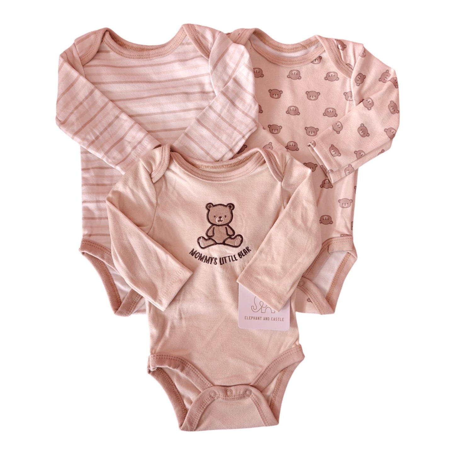 Pañaleros Niño Niña HQ2100064 Elephant And Castle Ositos Beige