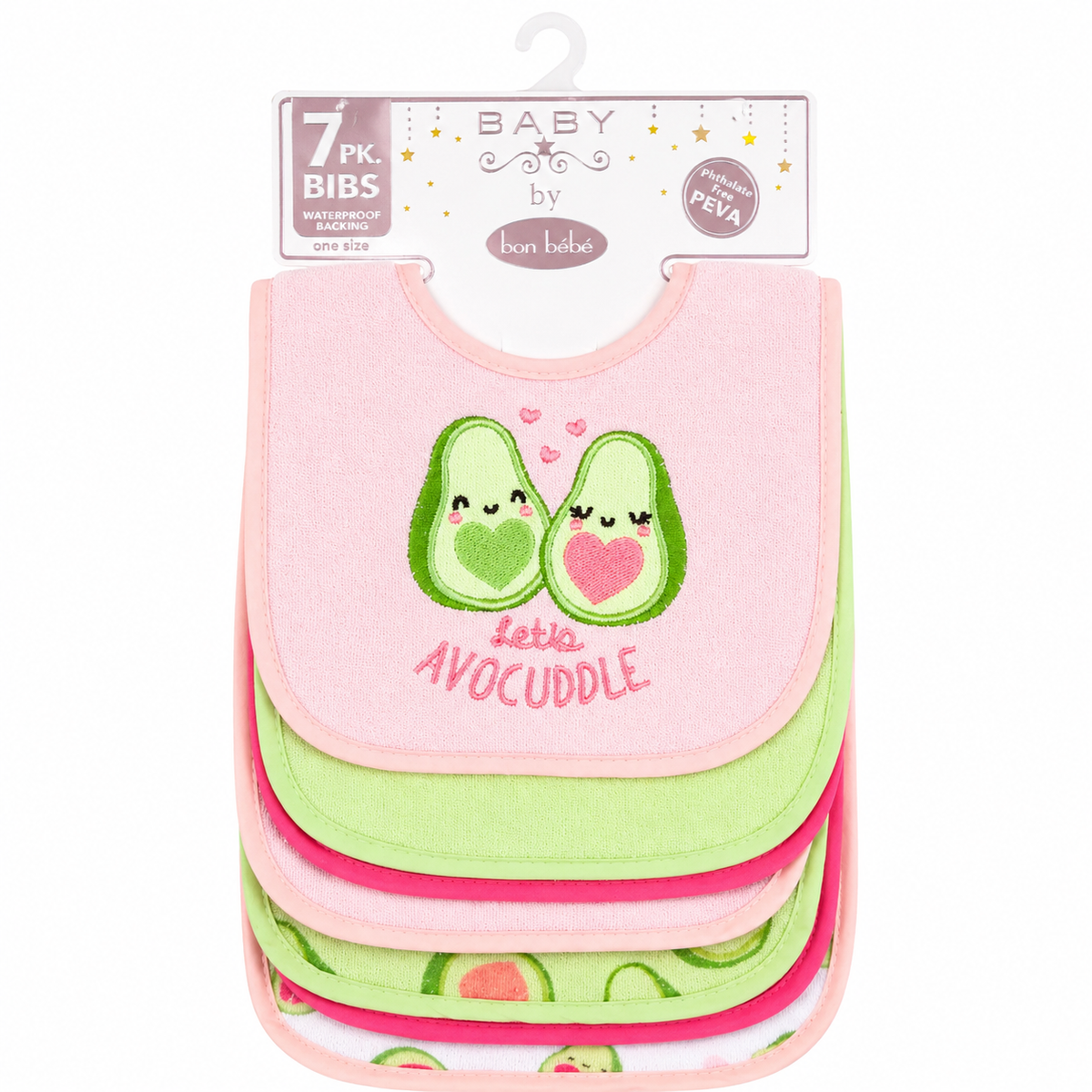 Baberos 7 Piezas Frases y Estampados para Bebé Niña y Niño | Sweet Regina