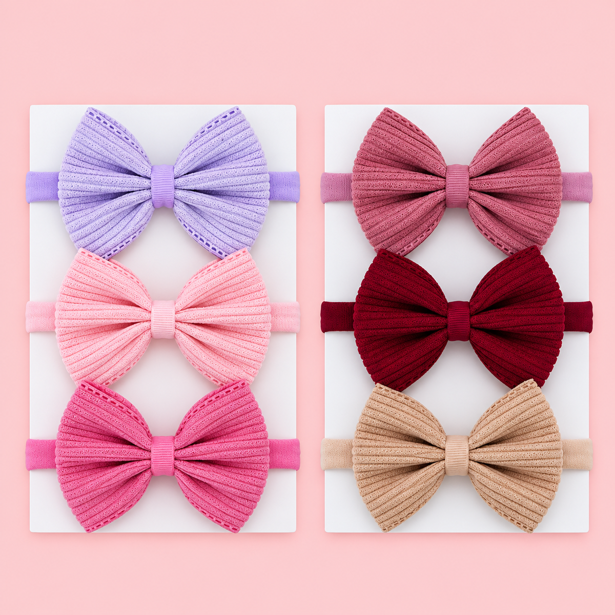 Set 3 Banditas de Pana Varios Colores — Sweet Regina