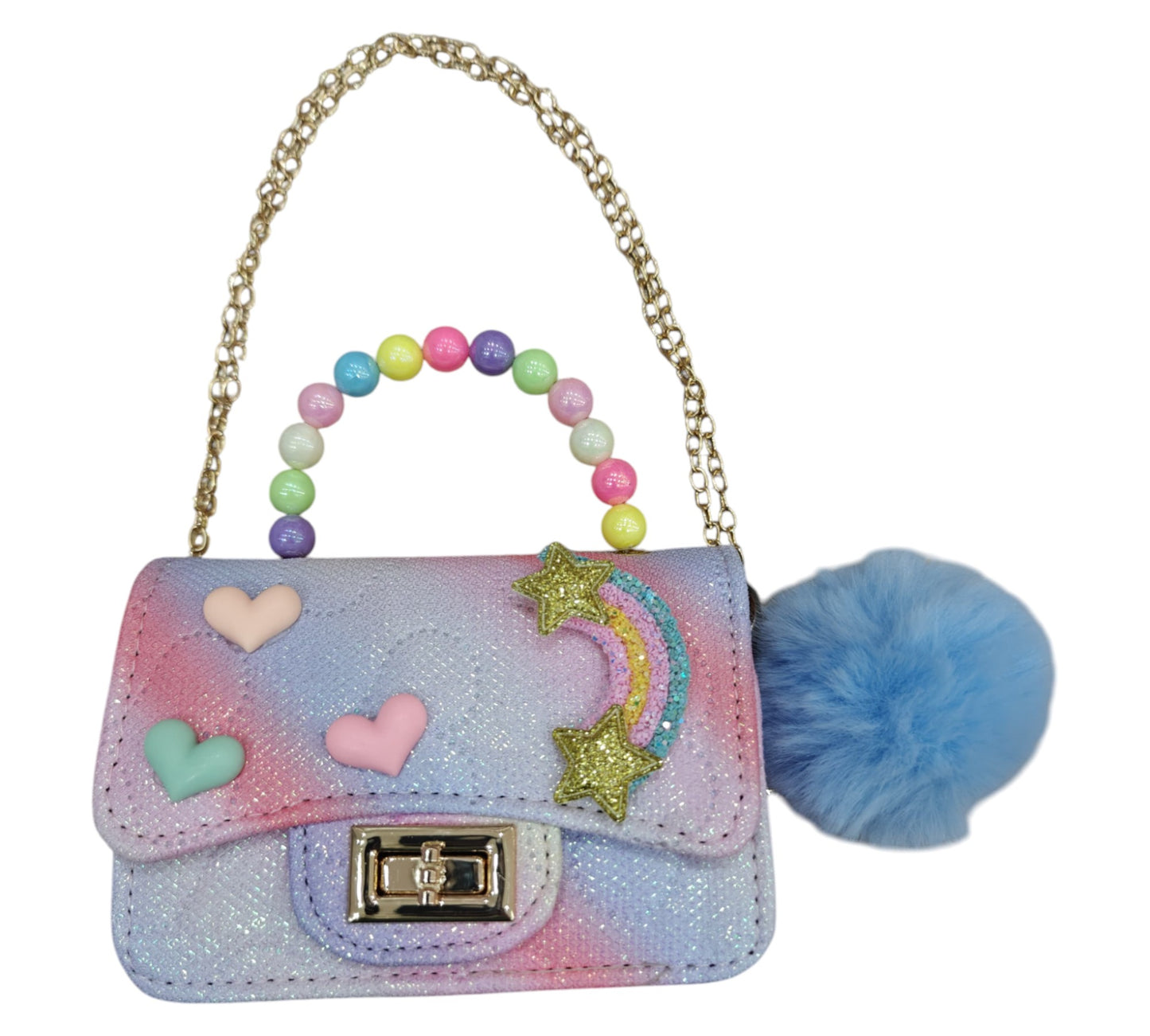 Bolsita CrosBody Niña Arcoiris