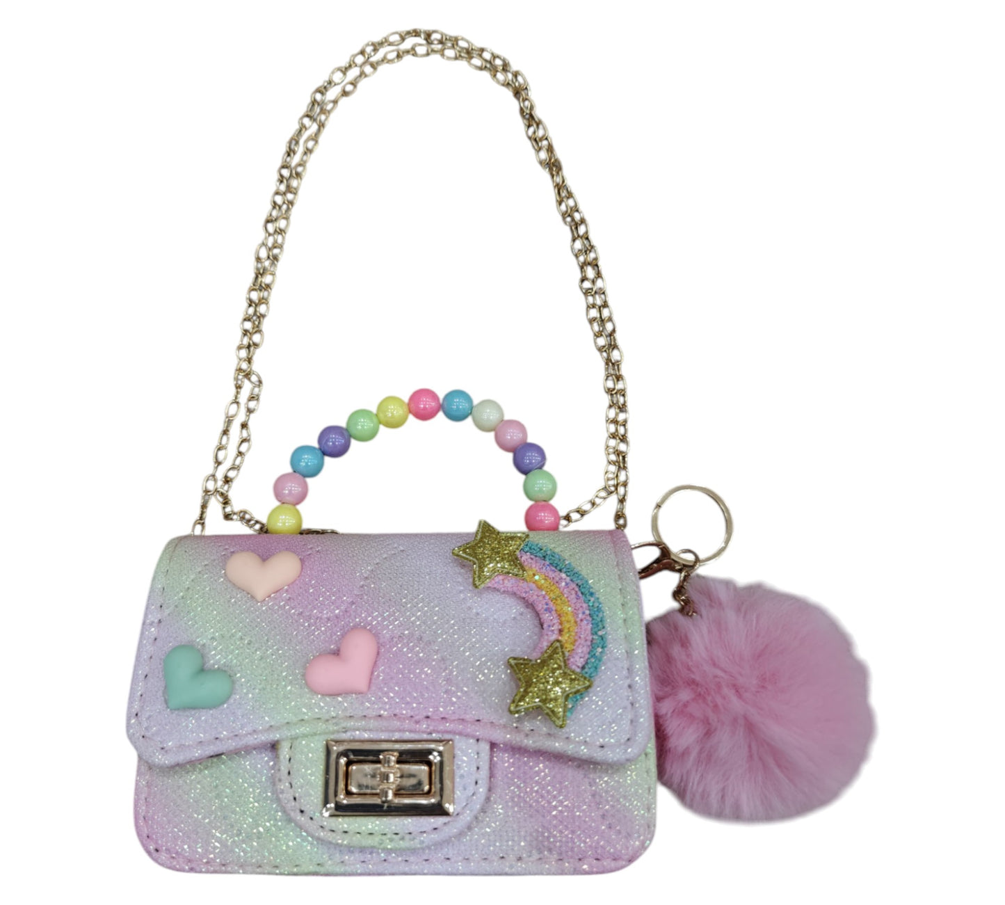 Bolsita CrosBody Niña Arcoiris