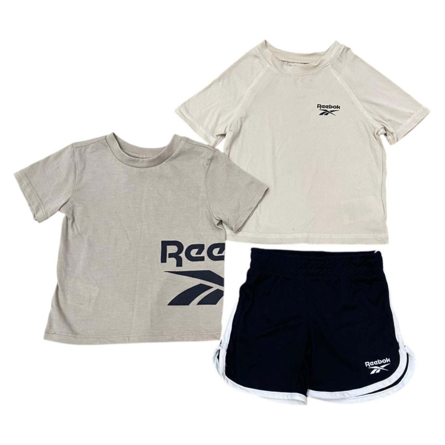 Set 3P Niño Talla 2T Style C1001RB2 Reebok Camel