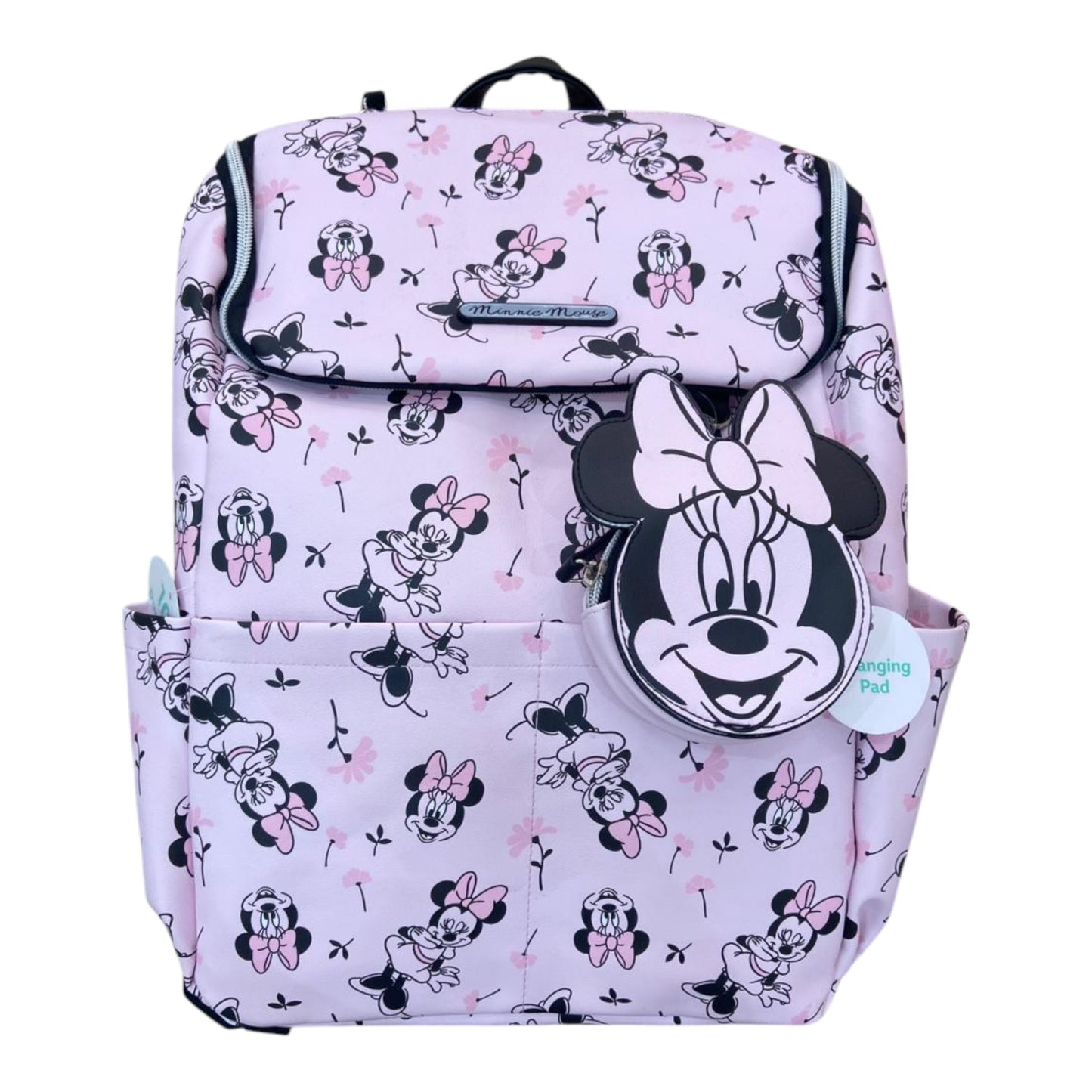 Pañalera Disney Baby Minnie Rosa