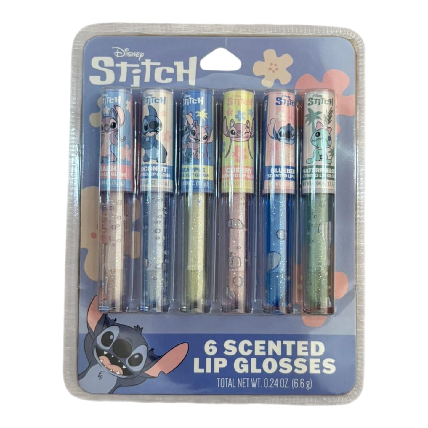 Lip Glosses Stitch 6Pz
