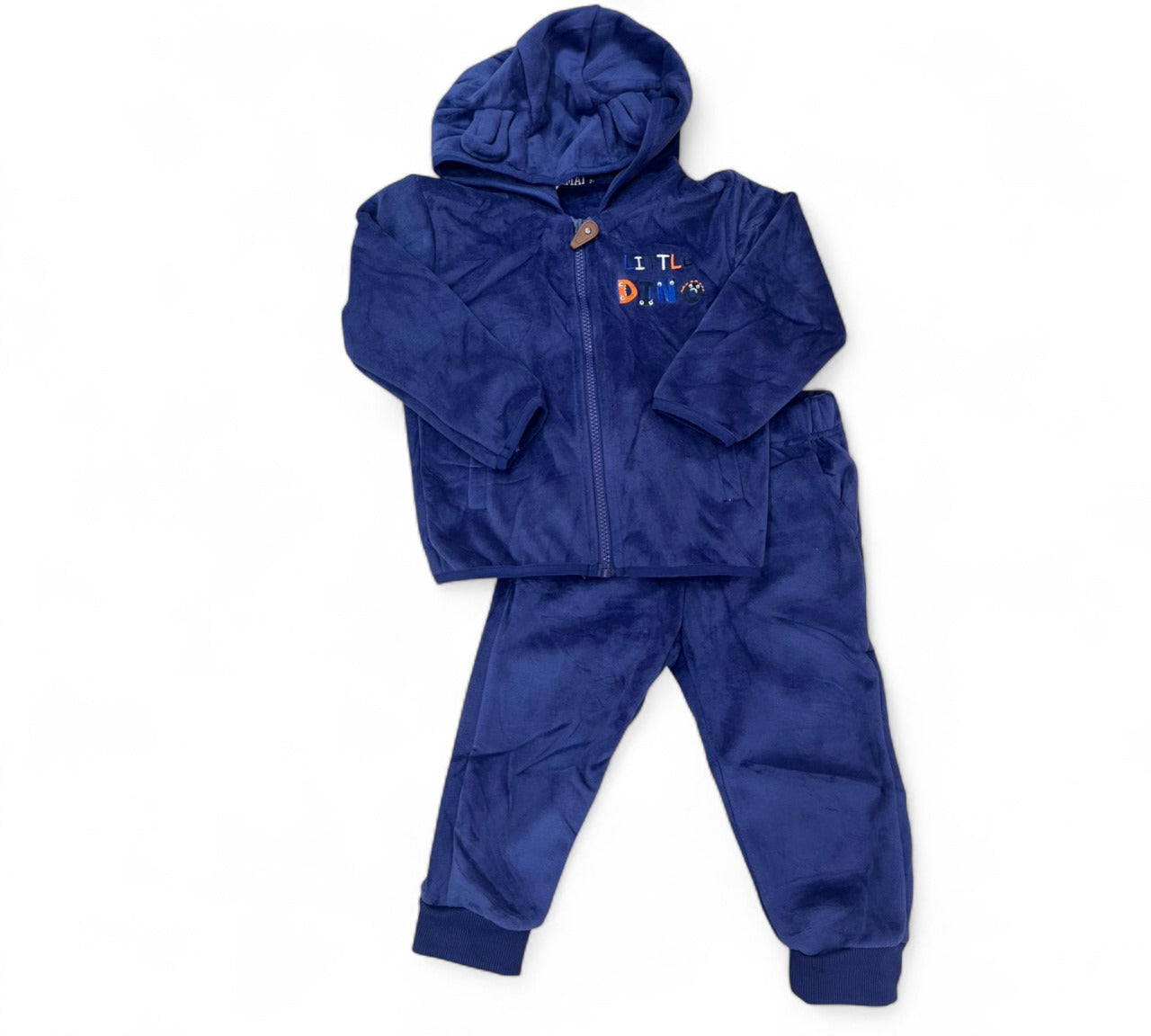 Set 2P 5T DY5372 Little Dino Azul Marino