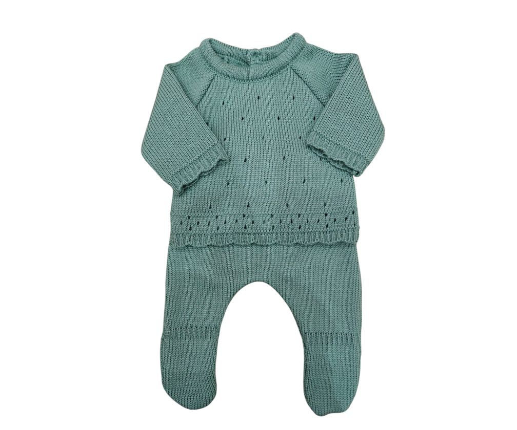 Set Tejido 2P 0/3M Verde
