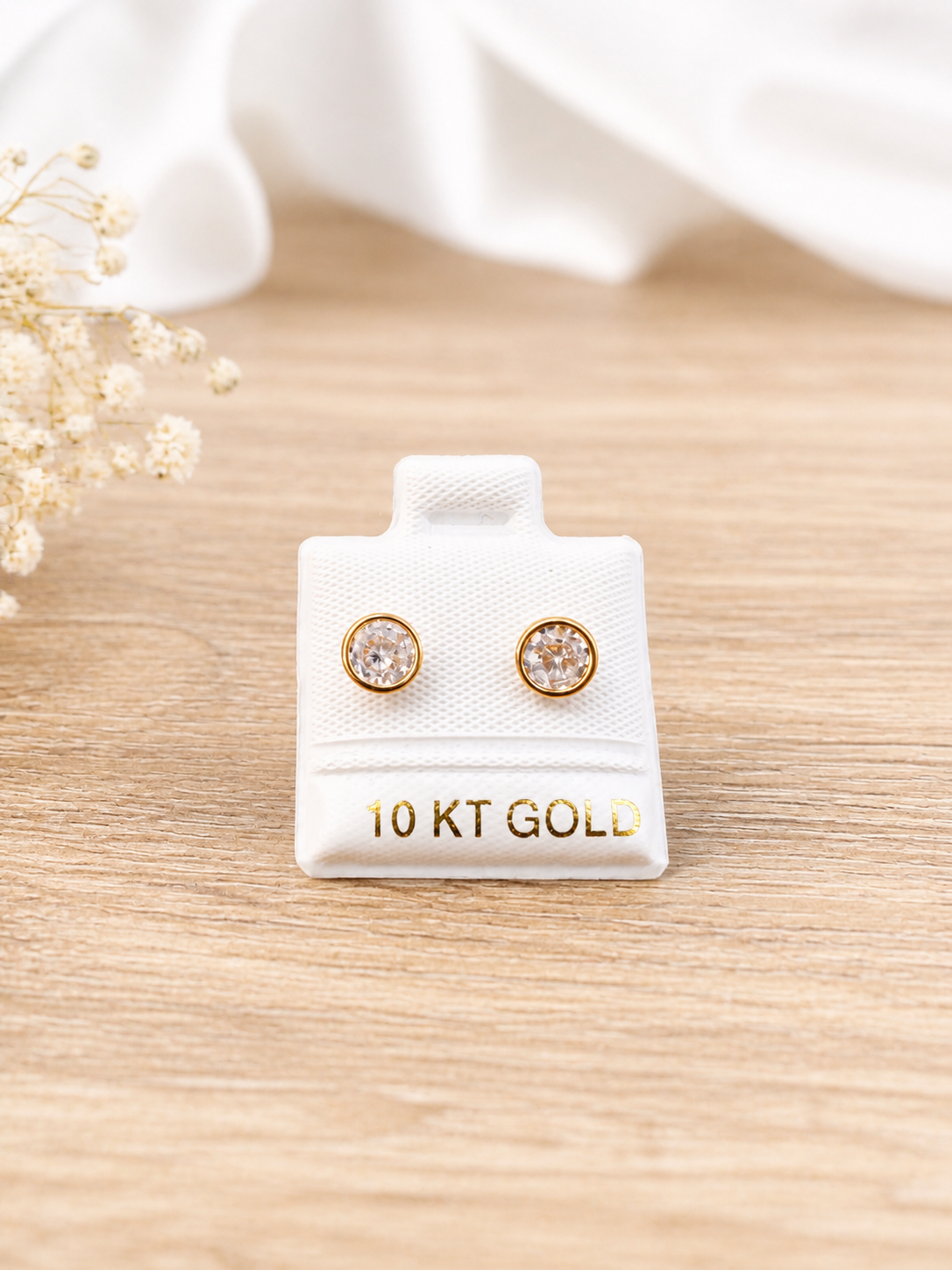 Broquel Mod. Bicel Oro 10K