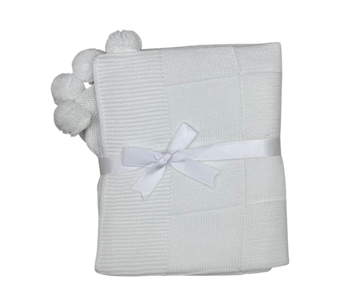 Cobija Tejida Blanca