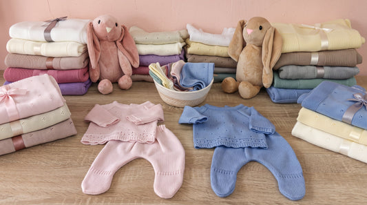Cómo cuidar prendas bordadas y tejidas de tu bebé
