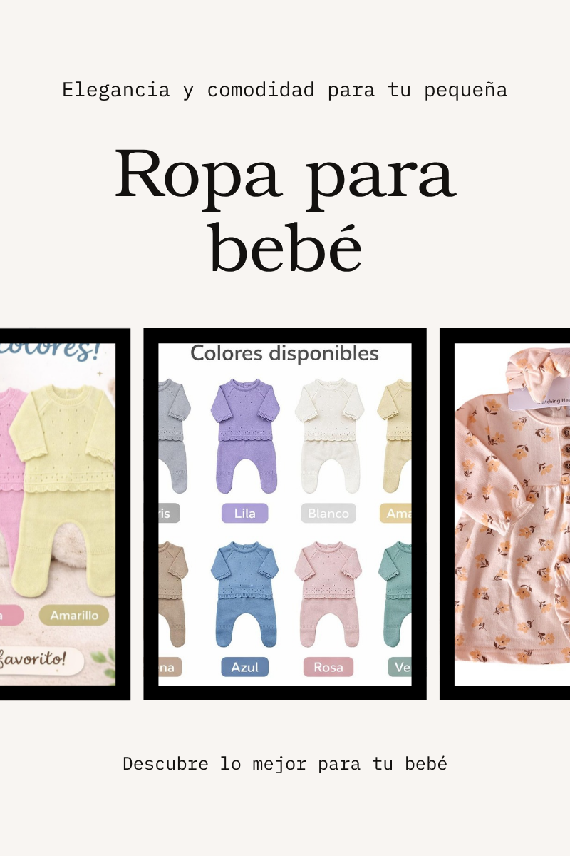 Ropa para bebé niña Sweet Regina