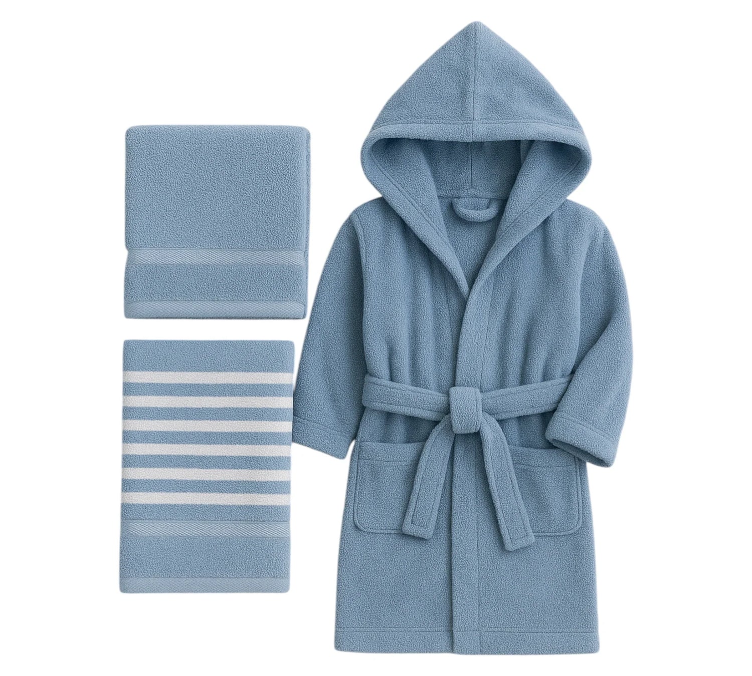 Toalla y bata de baño para bebé niño Sweet Regina