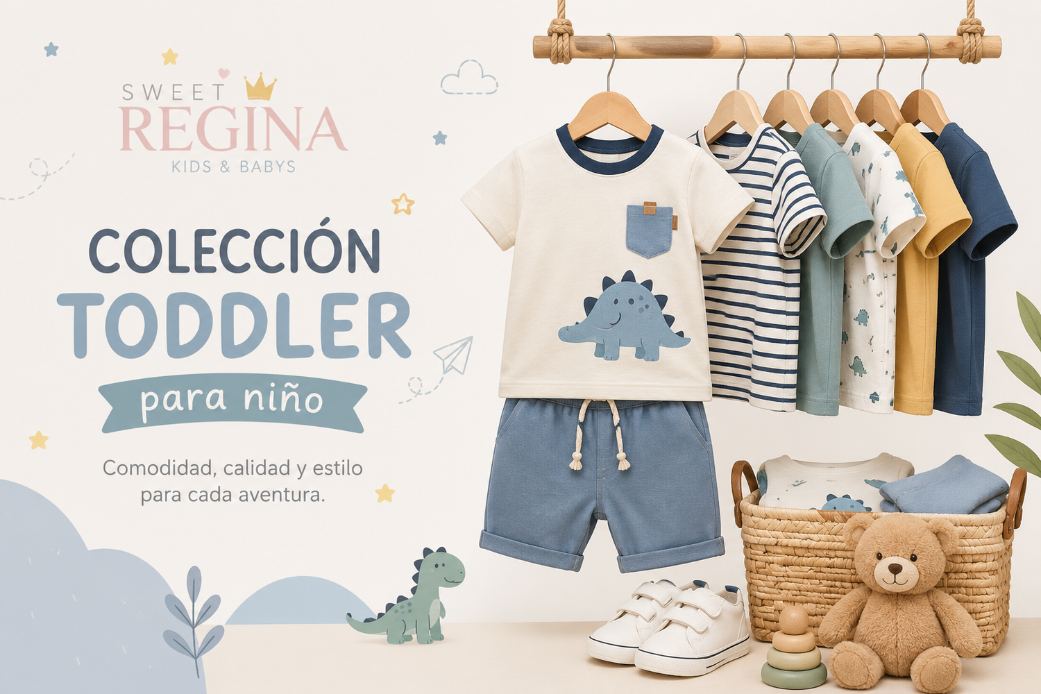 Ropa para toddler niño Sweet Regina