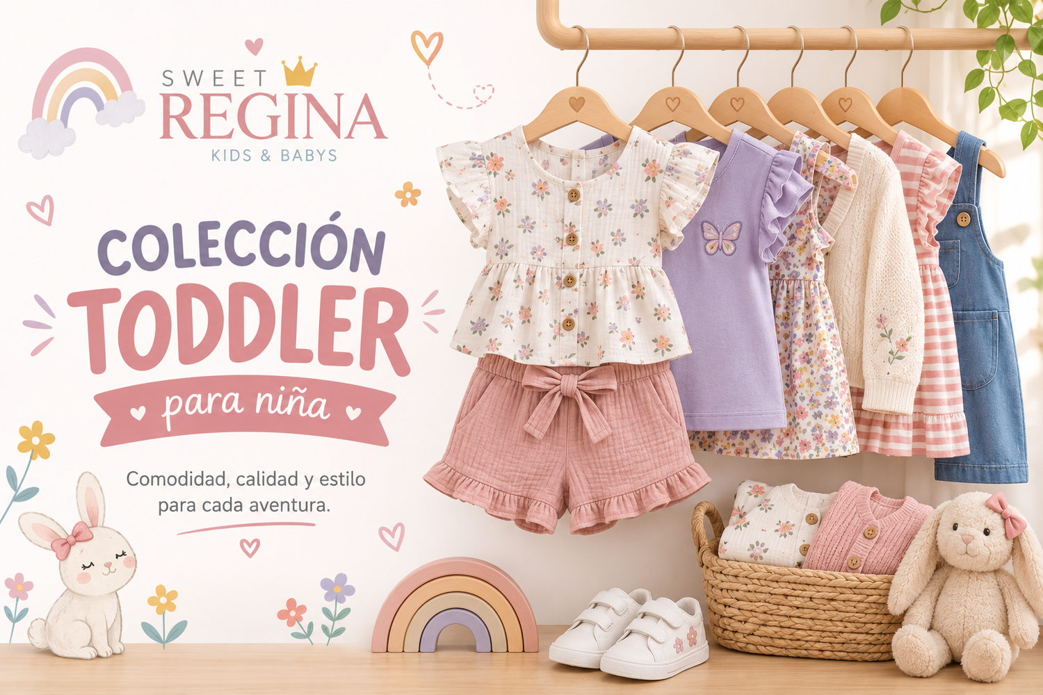 Ropa para toddler niña Sweet Regina