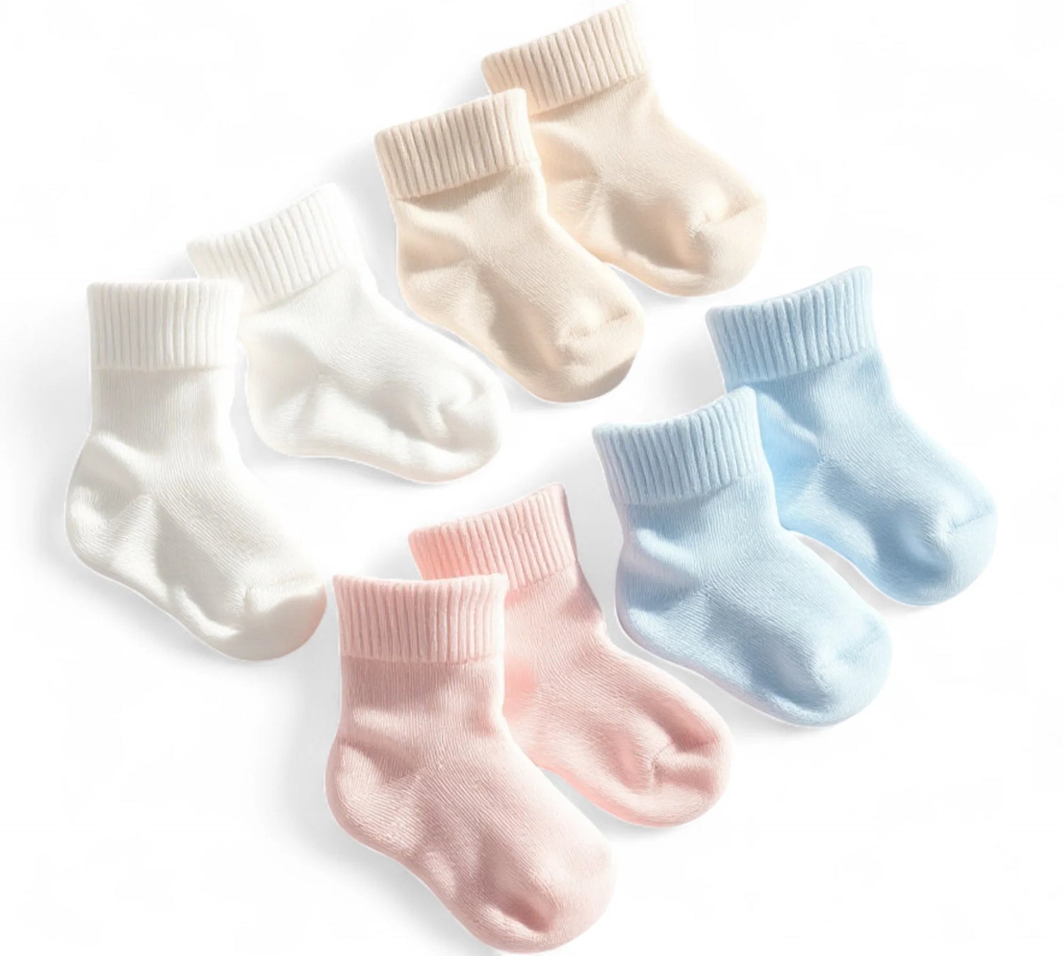 Calcetines tejidos para bebé niña Sweet Regina