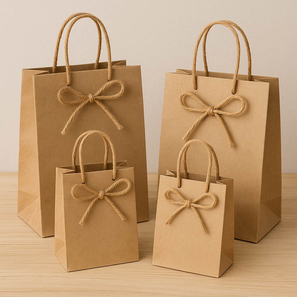 Bolsa de regalo kraft para baby shower Sweet Regina
