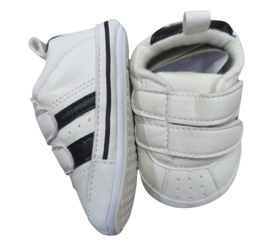 Zapatos Sneakers 11MX MY2311 Blanco Negro Baby Fashion Suela Flexible