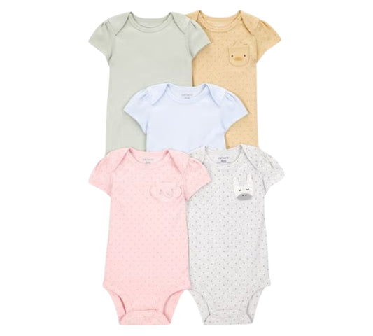 Pañaleros 5P 24M 1T010410 Carter’s Colores/Animales