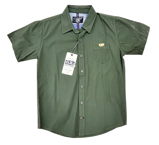 Playera 14T OAKTREE Verde Militar