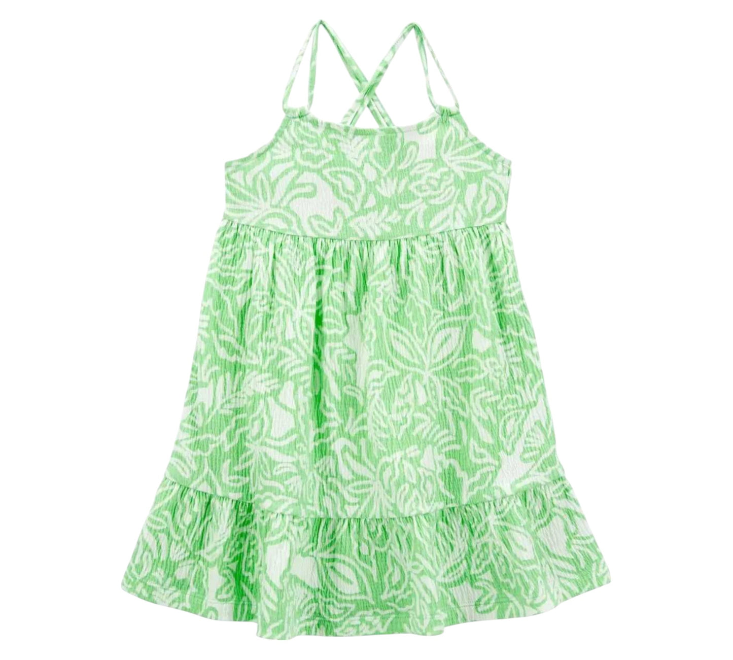 Vestido 1P 2T 2Q982610 Verde Bco Carter's