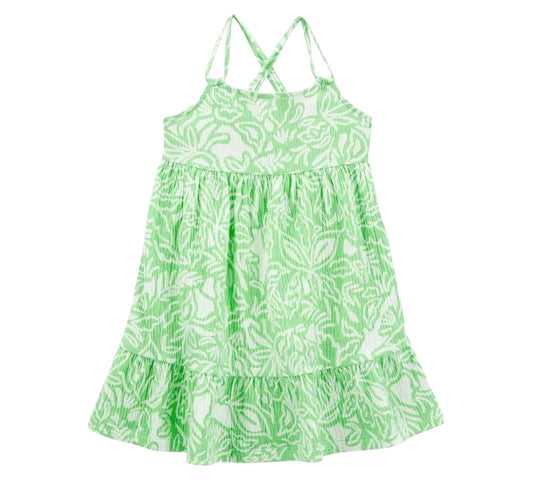 Vestido 1P 2T 2Q982610 Verde Bco Carter's
