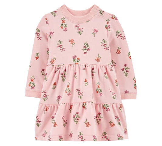 Vestido 24M 1R546310 Rosa Flores Carter's