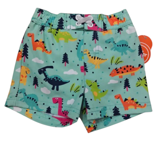 Traje de baño 0-3M 52469 Wonder Nation Verde Dinosaurios